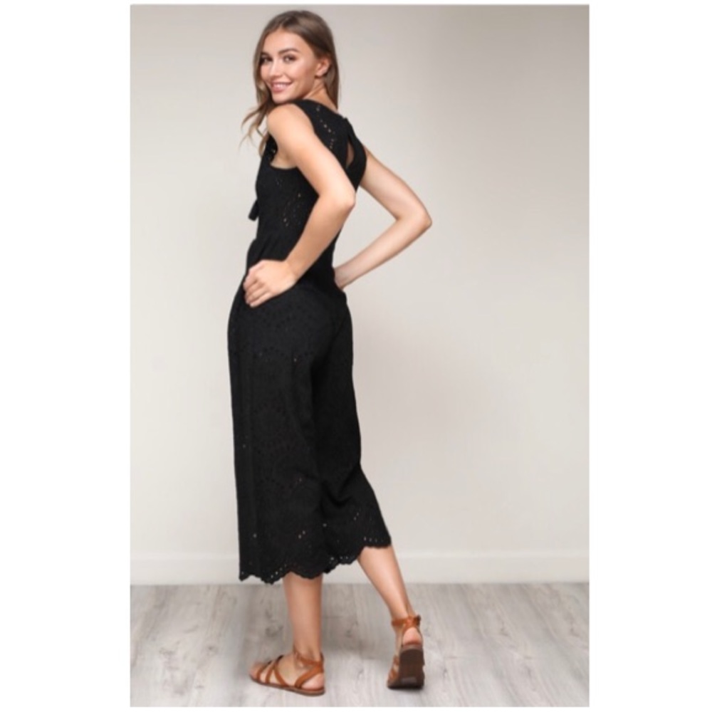 May May’s Eyelet Jumpsuit - Picture 2 of 6